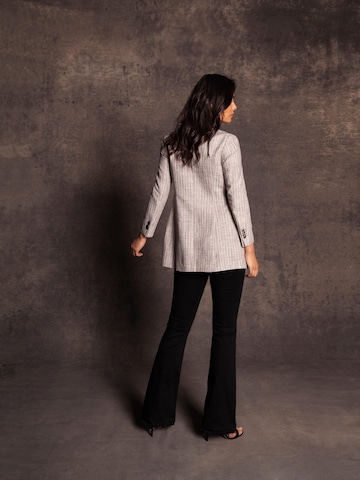 Vulto Blazer 'Silk Linen Jacket' i beige