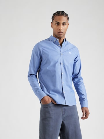 Iriedaily Regularny krój Koszula 'Samuel' w kolorze niebieski: przód