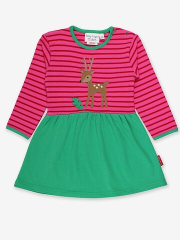 Toby Tiger Dress 'Rehkitz-Applikation' in Pink: front