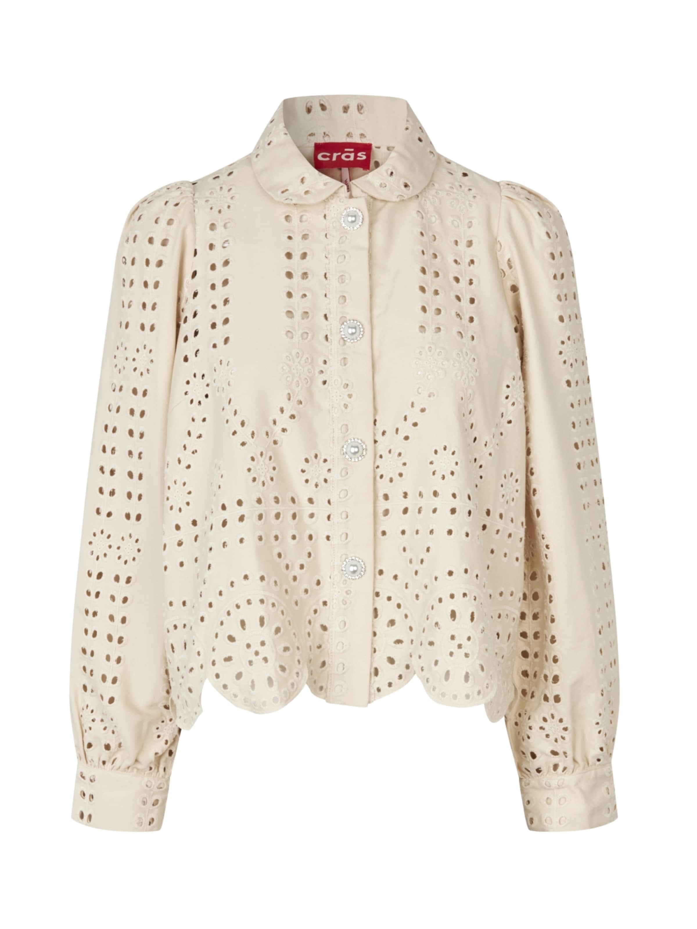 Crās Shirt ' Spiritcras ' in Weiß: Vorderseite