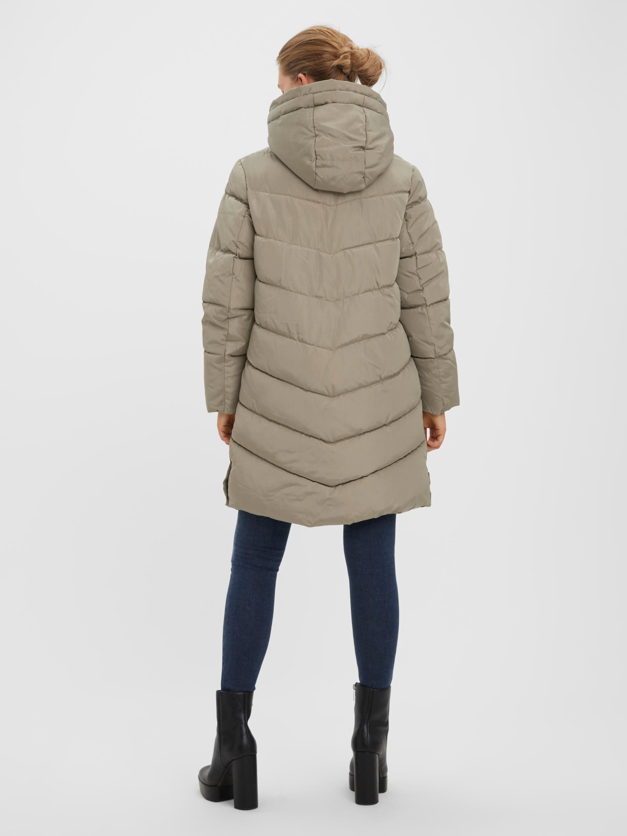 Manteau d hiver NORA VERO MODA en Gris ABOUT YOU