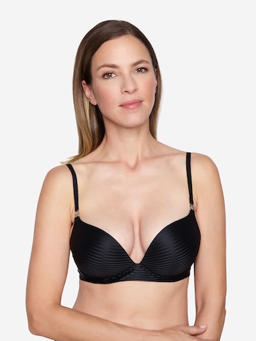 JOOP! Push-up Push-up-BH ' Glamour ' in Schwarz: Vorderseite