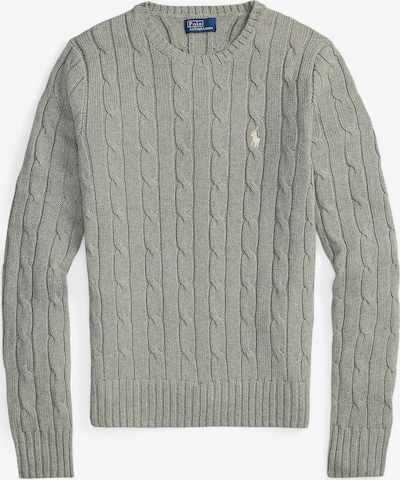 Polo Ralph Lauren Neulepaita 'JULIANNA' koossa XXS värissä kivenharmaa / valkoinen, Tuotenäkymä