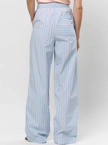 U.S. POLO ASSN. Normální Kalhoty ' Mira Striped ' – modrá