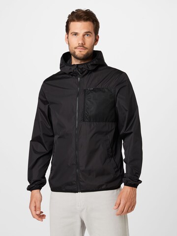 ELEMENT Performance Jacket 'ALDER NANO' in Black: front