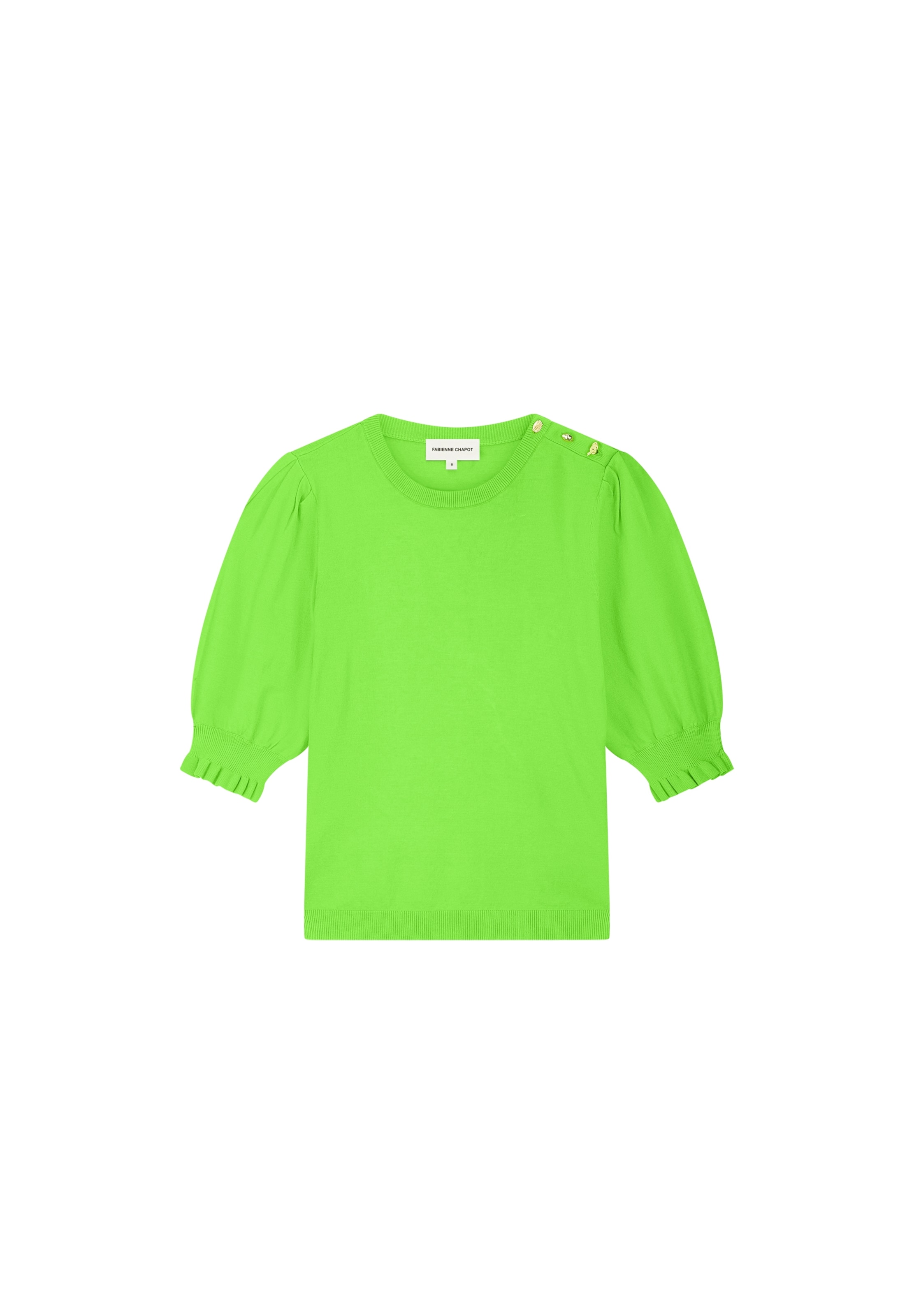 Pull-over Fabienne Chapot en vert : devant