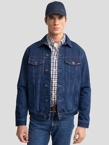BIG STAR Tussenjas 'Charlie' in Blauw: voorkant