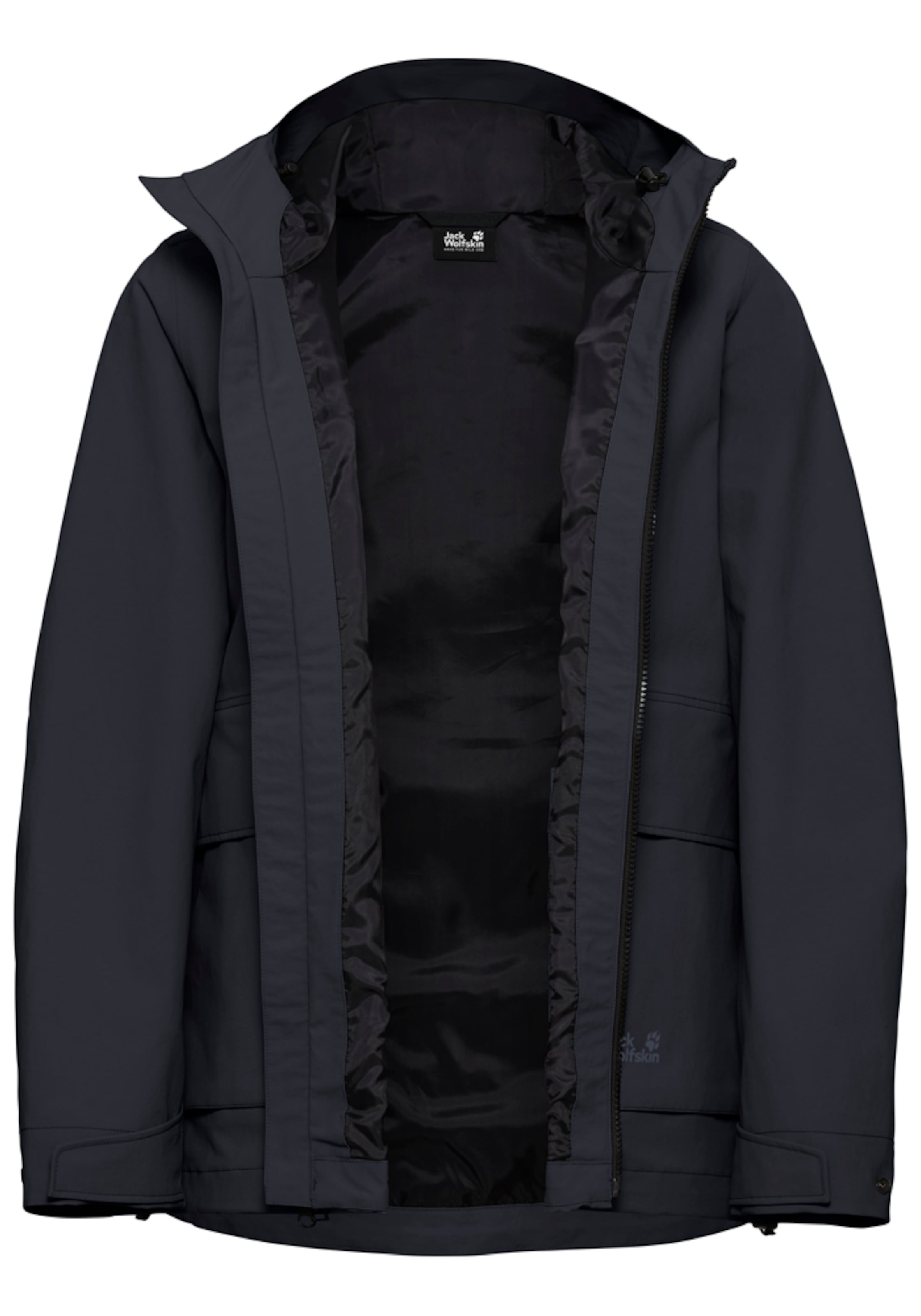 JACK WOLFSKIN Outdoor Jacket in Blue