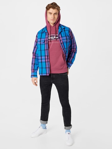 JACK & JONES Collegepaita 'LEO' värissä vaaleanpunainen