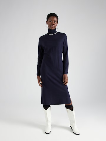 s.Oliver Knitted dress in Blue