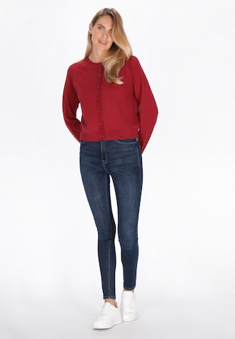 usha BLUE LABEL - Casaco de malha em vermelho