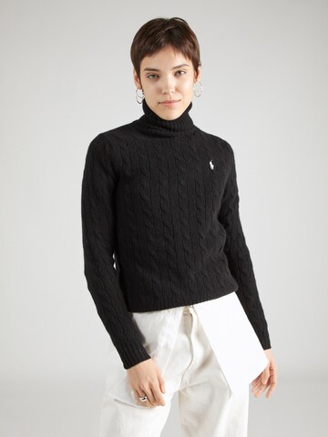 Pull-over Polo Ralph Lauren en noir : devant