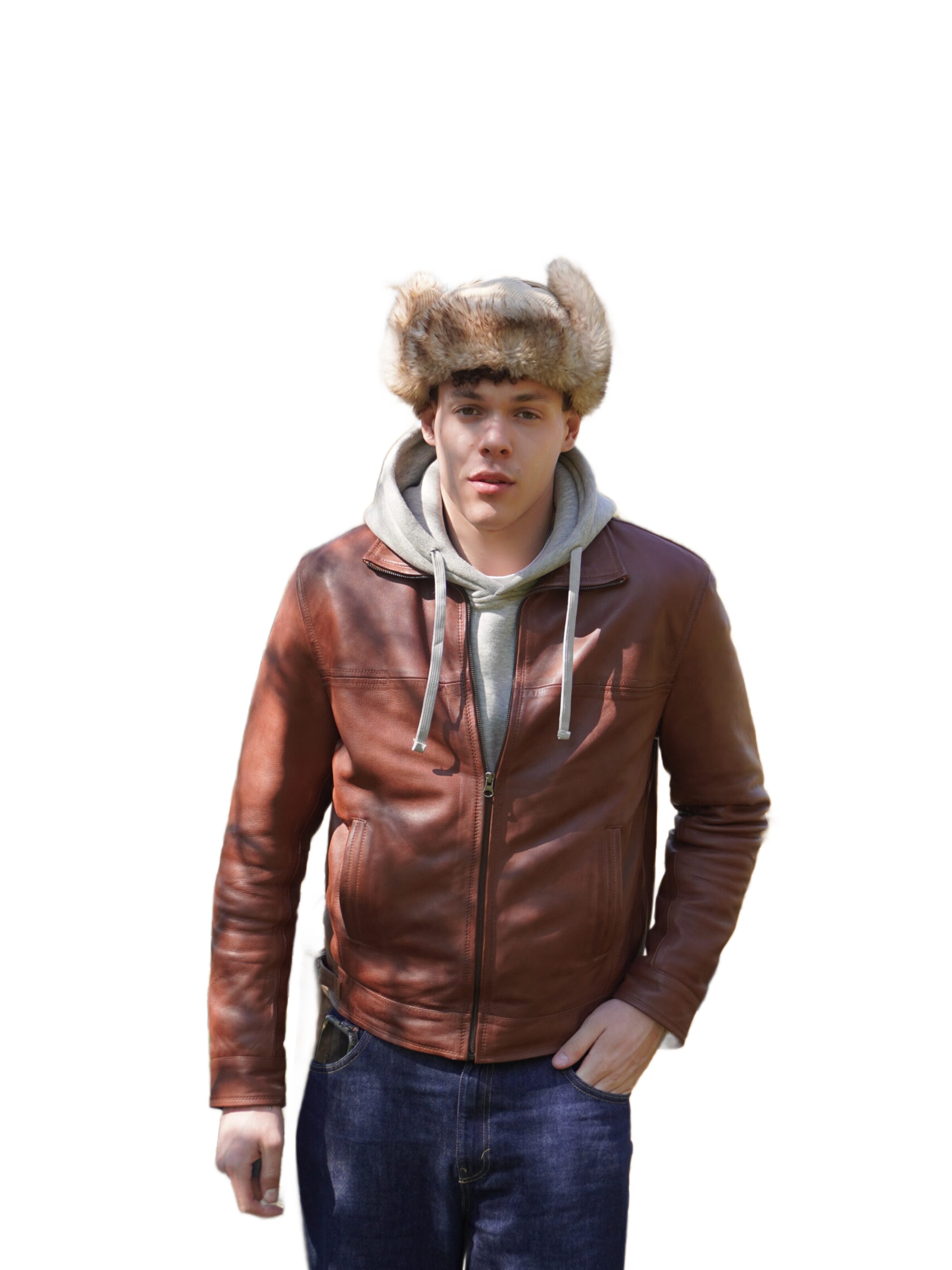 CYCAS D'OR Übergangsjacke 'Kent'‌‌‌‌‌‌‌‌ in Braun