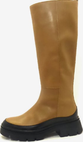 GABOR Over the Knee Boots in Brown: front