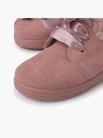 Pisamonas - Bota em rosa