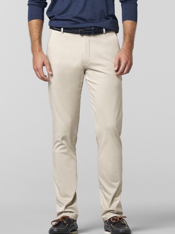 Regular Pantalon chino 'NEW YORK Art.1-8130' MEYER en beige : devant