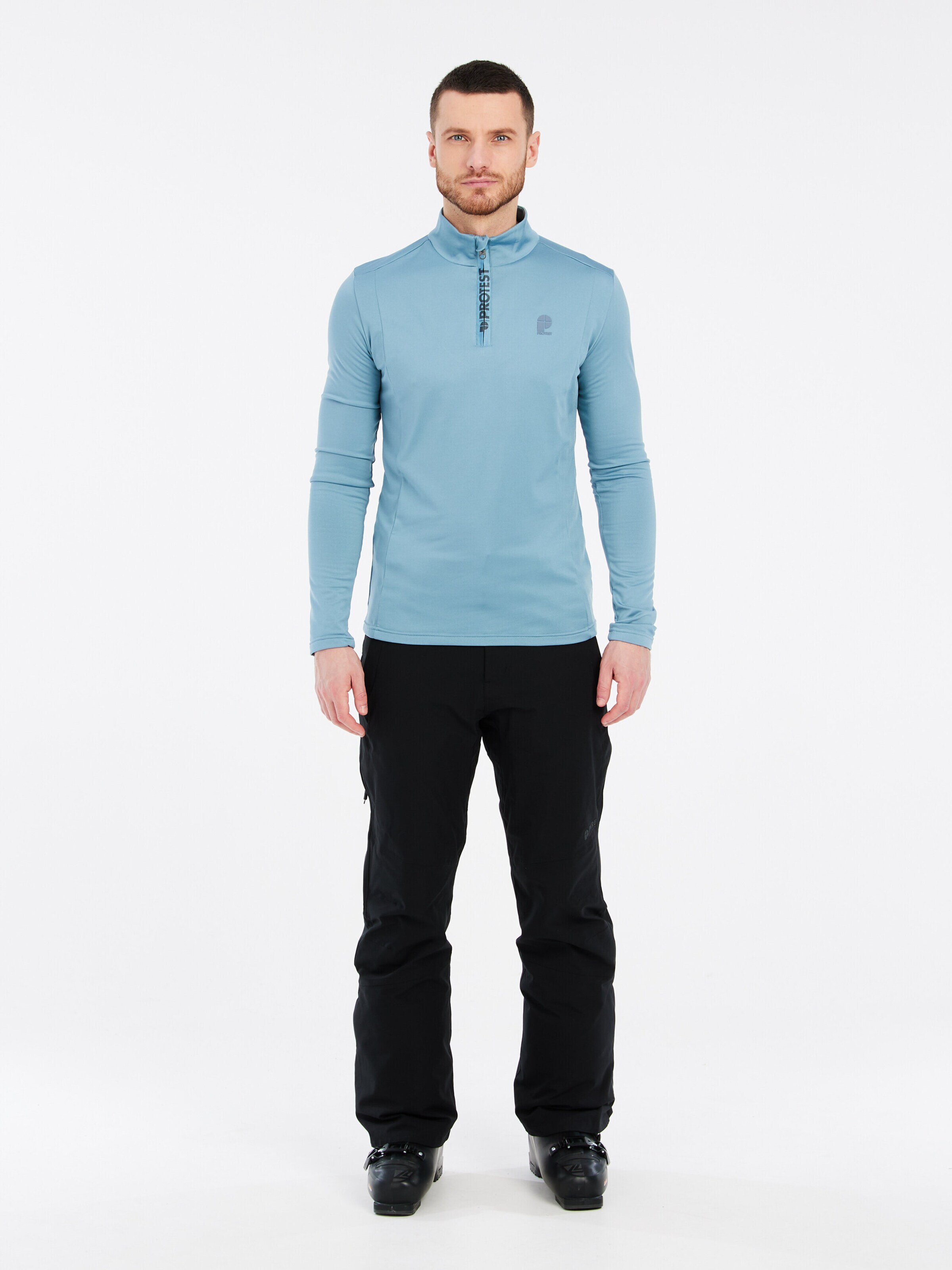 PROTEST Sportsweatshirt 'REWILL' in Blauw
