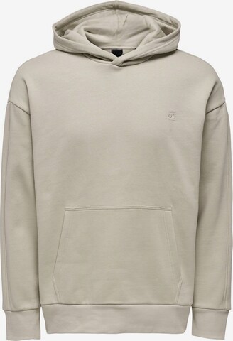 Only & Sons Sweatshirt 'Dan' in Grau: predná strana