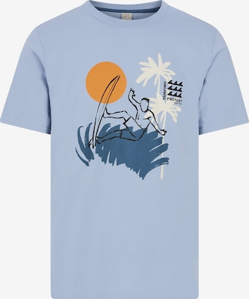 PROTEST Shirt 'PRTRodas' in Blau: Vorderseite