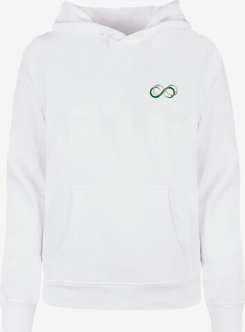 Merchcode Sweatshirt 'Unlimited Edition' in White: front