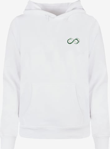 Merchcode Sweatshirt 'Unlimited Edition' in Weiß: predná strana