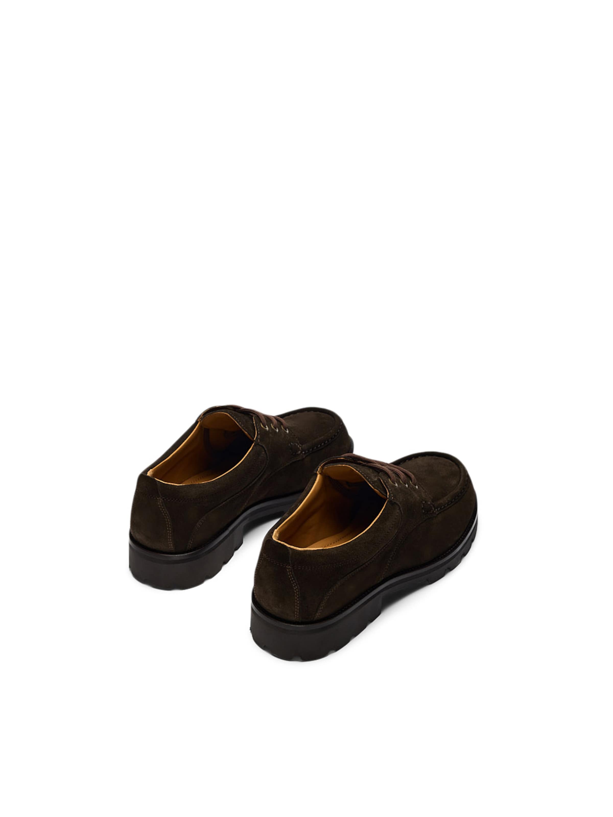 SELECTED Snøresko i brun