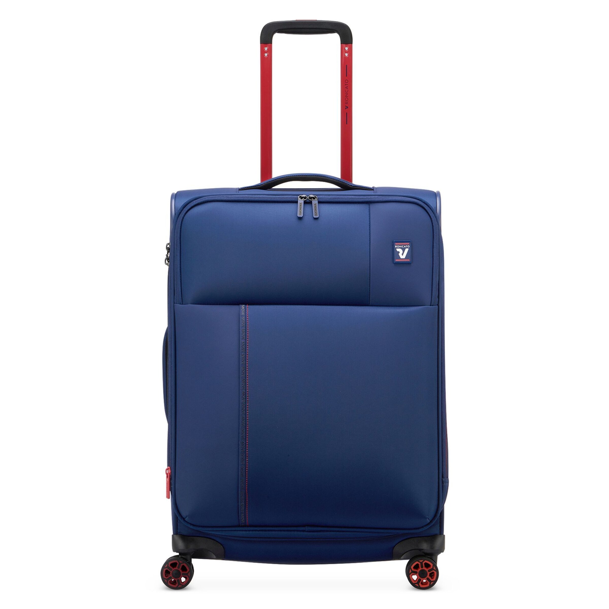 Roncato Trolley 'Move' in Blau: Vorderseite