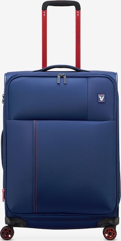 Roncato Trolley 'Move' in Blau: Vorderseite