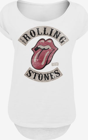 F4NT4STIC Shirt 'The Rolling Stones' in White: front