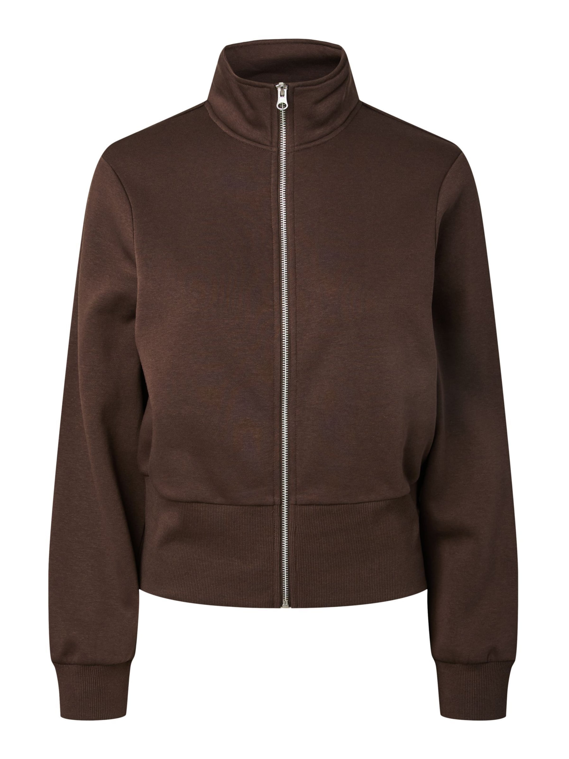 PIECES Sweatshirt i brun: forside
