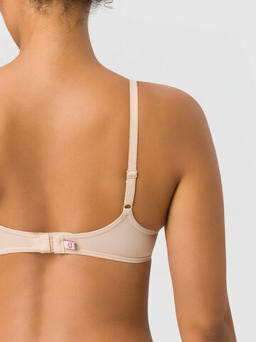 BeeDees T-Shirt BH 'T-Shirt BH Stepy Soft WHP' in Beige