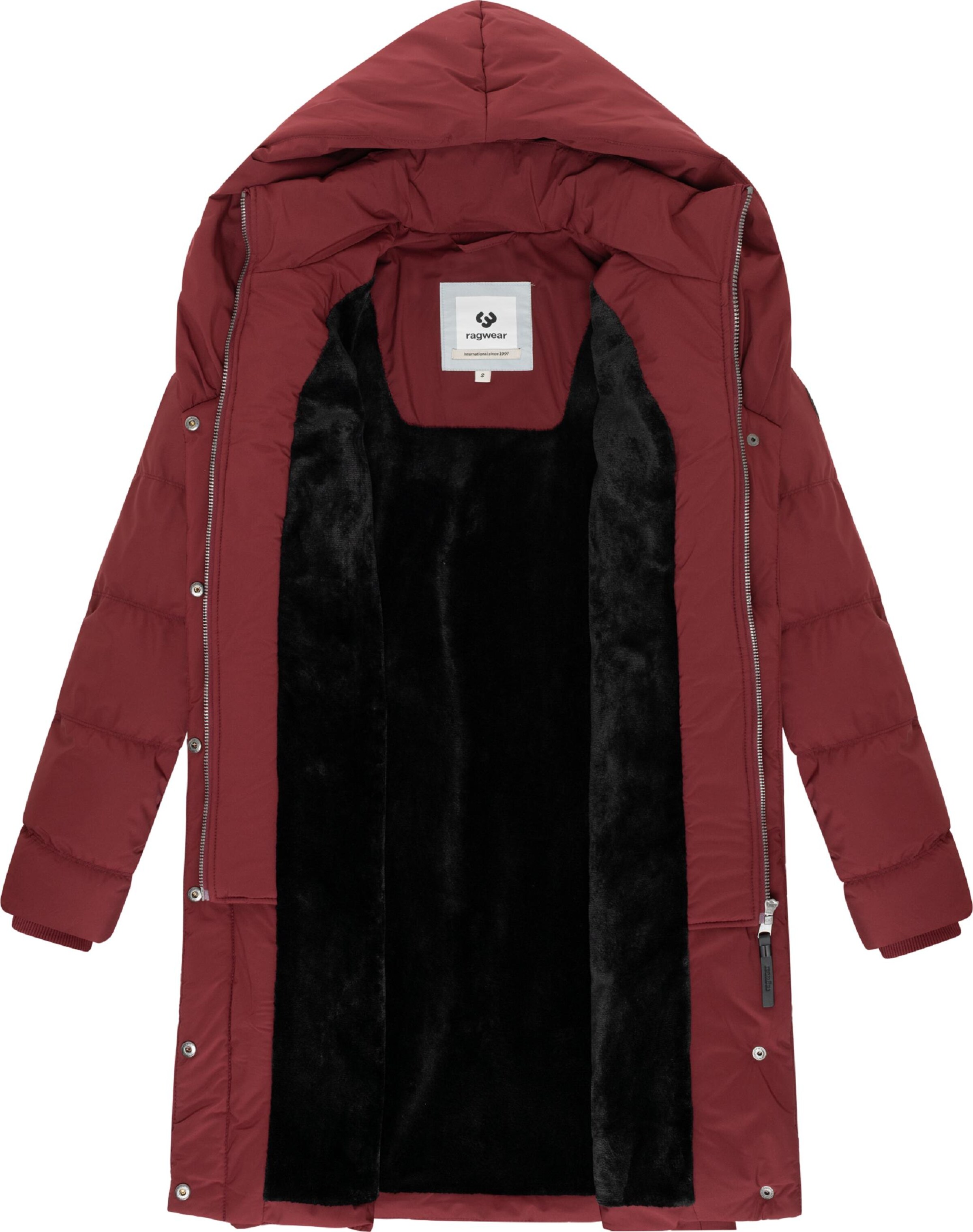 Ragwear Vinterkappa 'Natalka' i röd