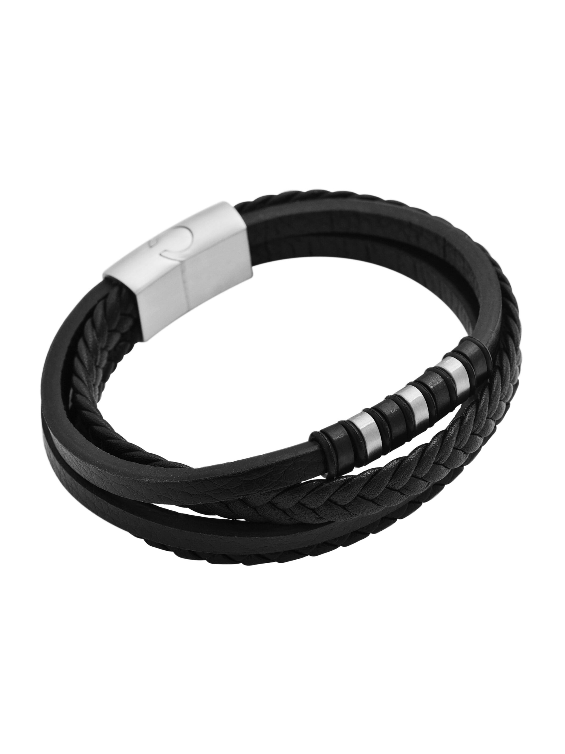 Akzent Bracelet 'Girum' in Black: front
