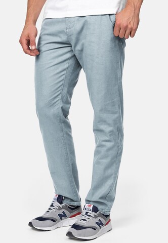 Regular Pantalon 'Haverfiel' INDICODE JEANS en bleu
