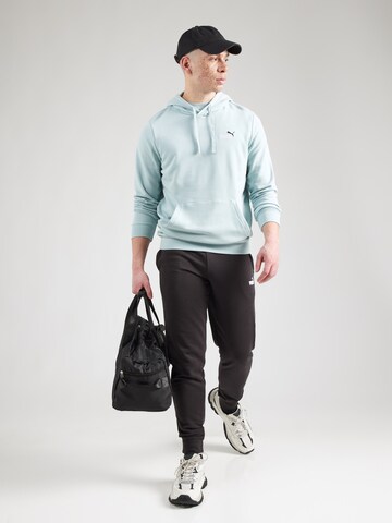 PUMA Sports sweatshirt 'Ess No. 1' in Green