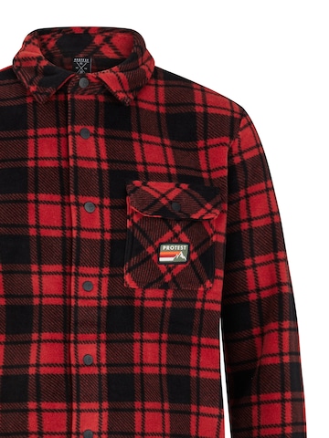 PROTEST Shirt 'PRTOUTWELL'‌‌‌‌‌‌‌‌ in Rot