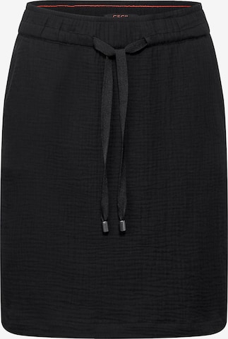 CECIL Skirt in Black: front