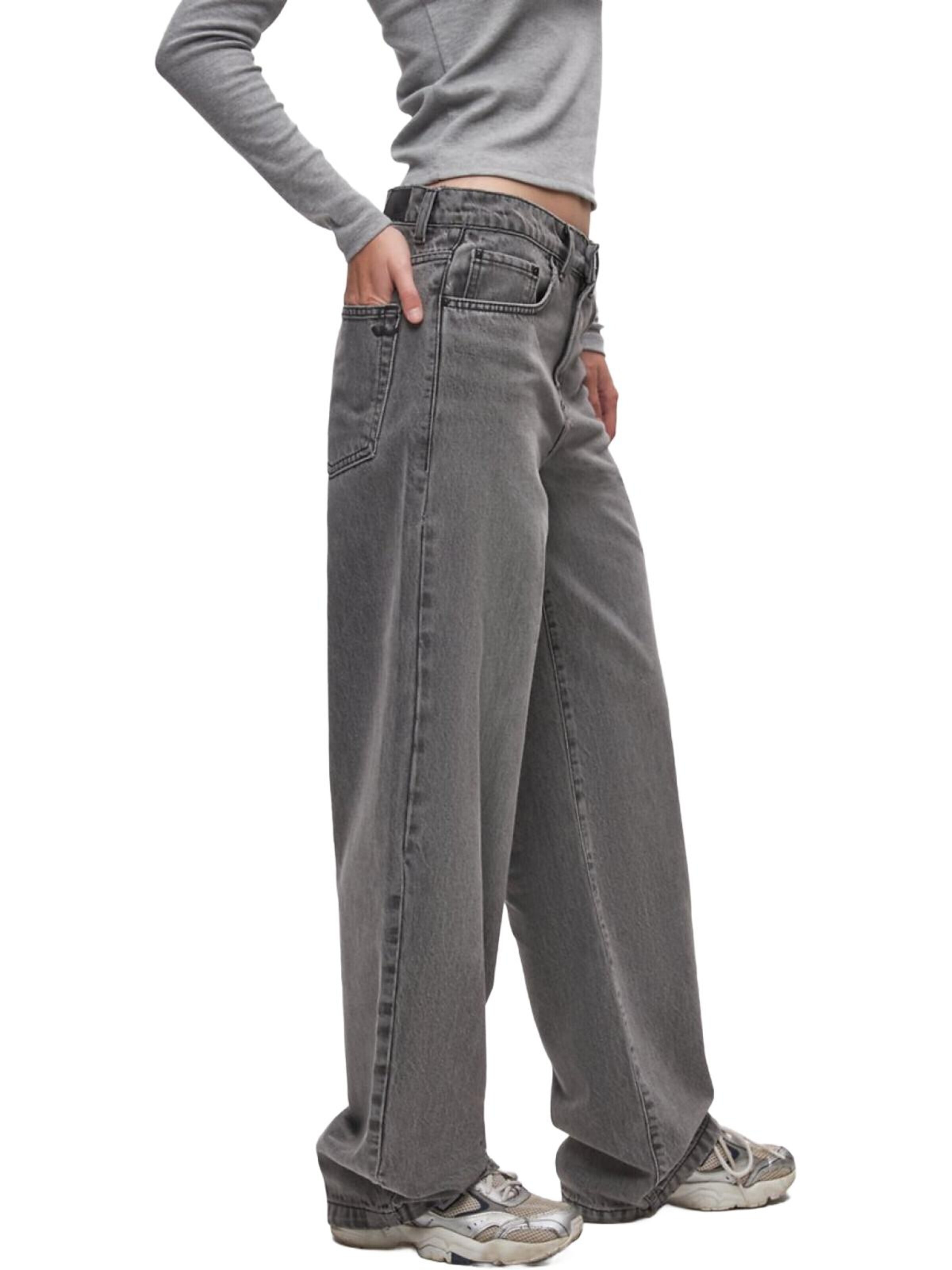 LTB Jeans - Ropa ancha Vaquero 'Larrie Tapered Jeans' en gris