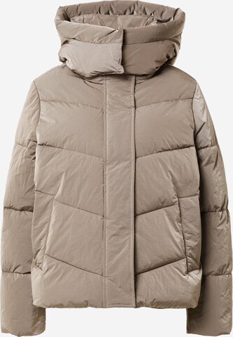 Calvin Klein Winterjas in Bruin: voorkant