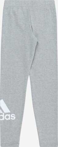 ADIDAS SPORTSWEAR Skinny Workout Pants 'ESSENTIAL' in Grey