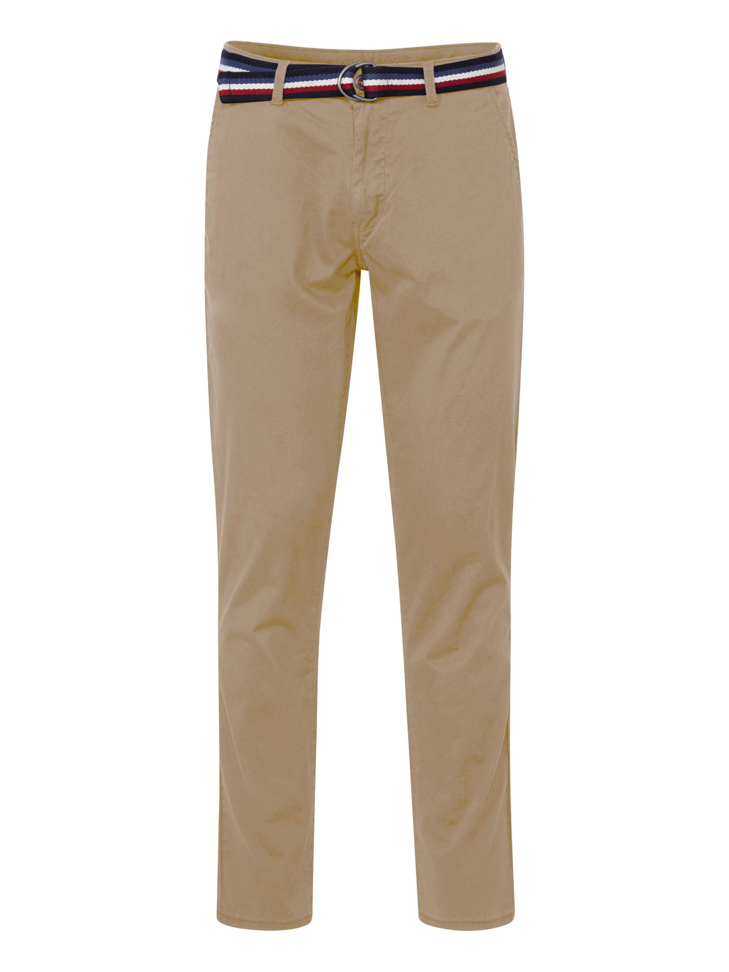 FQ1924 Regular Chinohose 'Ryan' in Beige: Vorderseite