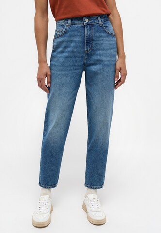 MUSTANG Tapered Jeans in Blue: front