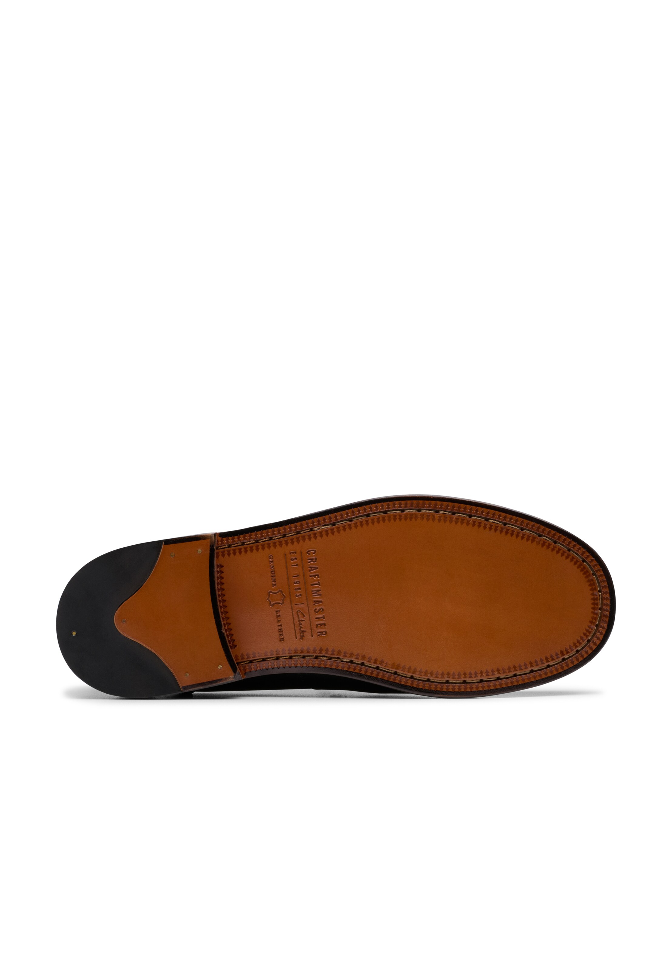 CLARKS Slip-ons 'CraftJames' in Black