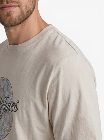 JACK & JONES Tričko 'JJHonolulu' - Béžová