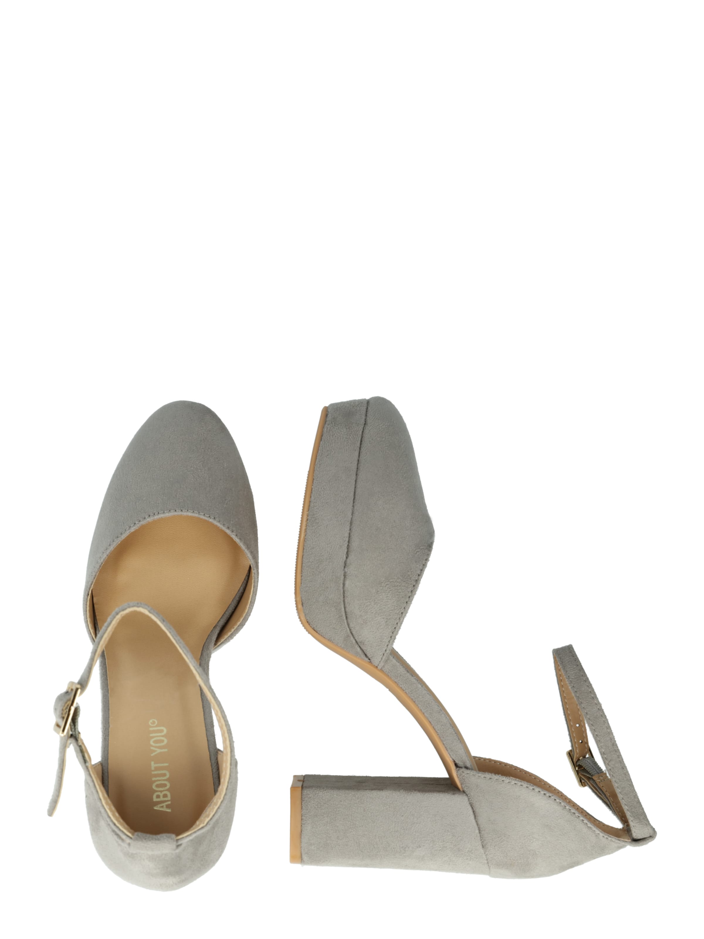 ABOUT YOU Лодочки 'Alissa' в Серый