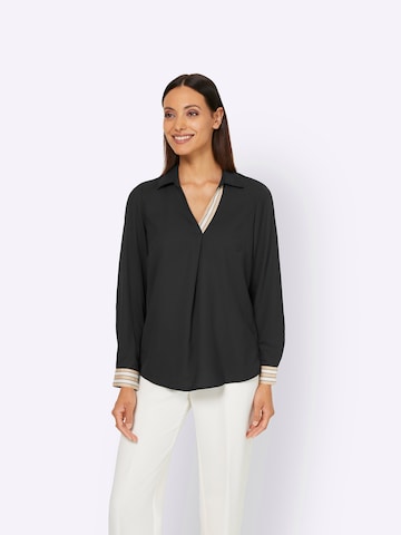 Camicia da donna di heine in nero