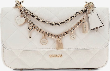 Sac à bandoulière 'Libby' GUESS en beige : devant