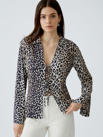 OUI Blouse in Beige: front