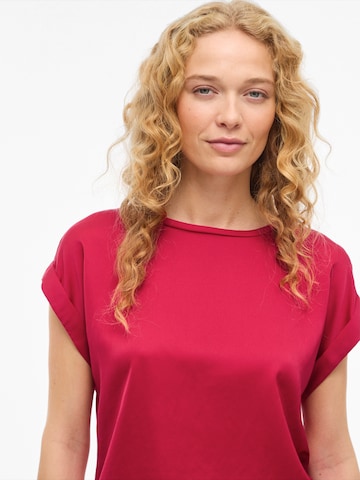 VILA Tričko 'VIEllette' – pink