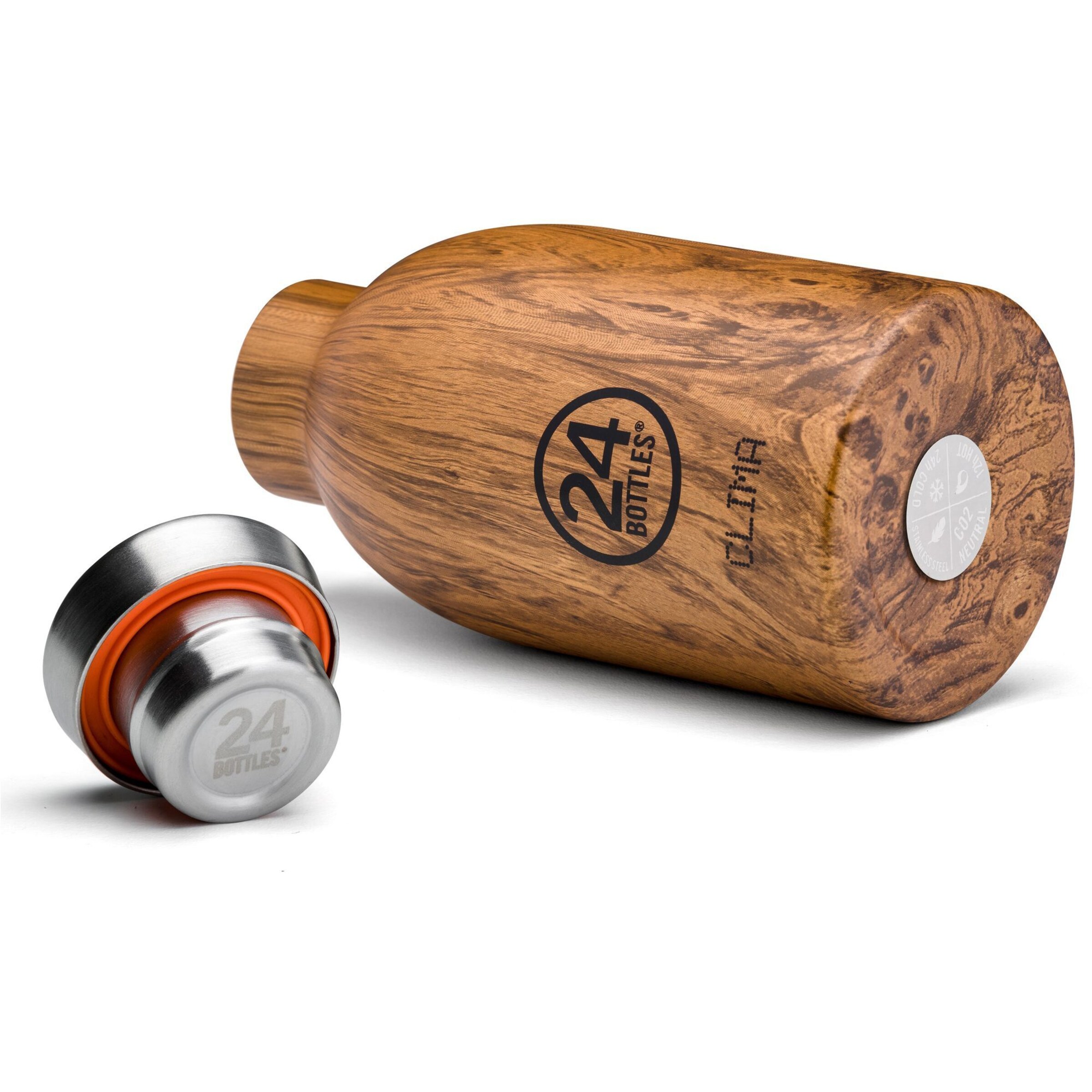 24Bottles Drinkfles 'Clima' in Beige